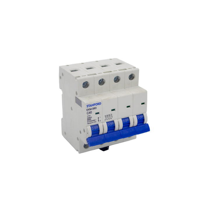 Interruptor Automático 6KA C. 4X40A(8) (4/60) STANFORD