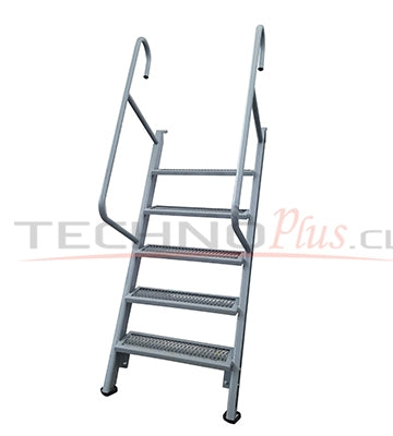Escalera Plataforma para Camión de Acero 1,5 m - Sin Marca