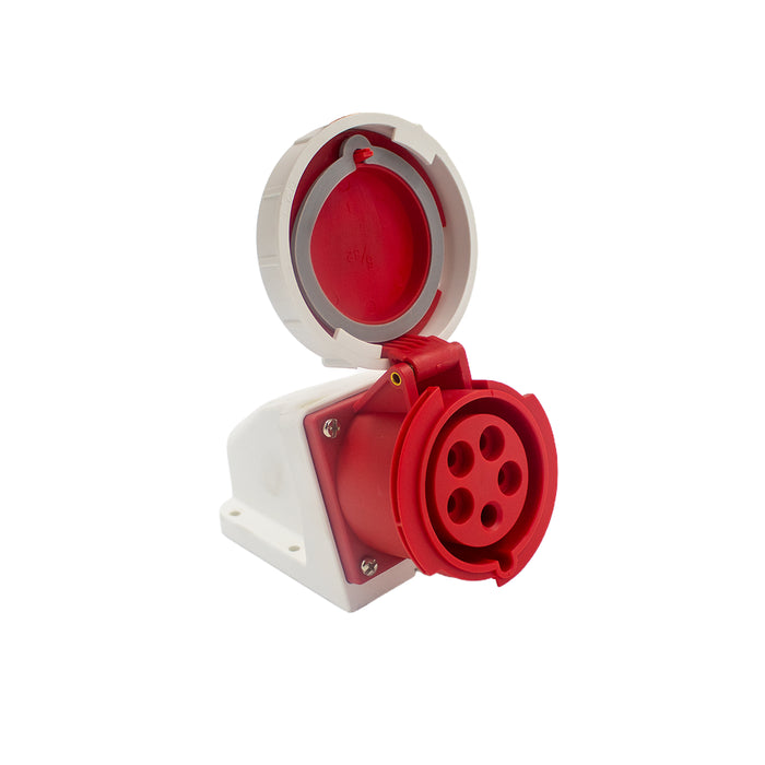 Enchufe Industrial Hembra Sobrepuesta IP67 32A 380V 3P+N+T (10/60) STANFORD