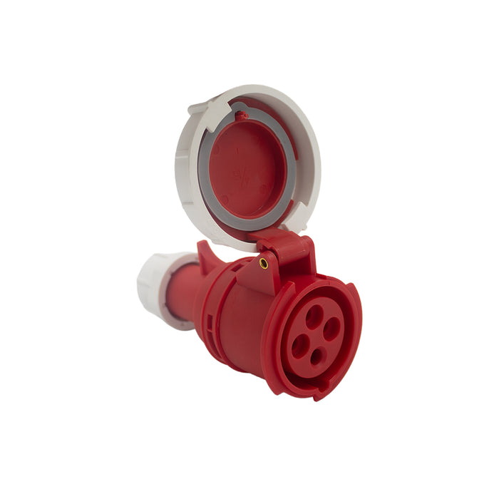 Enchufe Industrial Hembra Volante IP67. 16A. 380V. 3P+T STANFORD