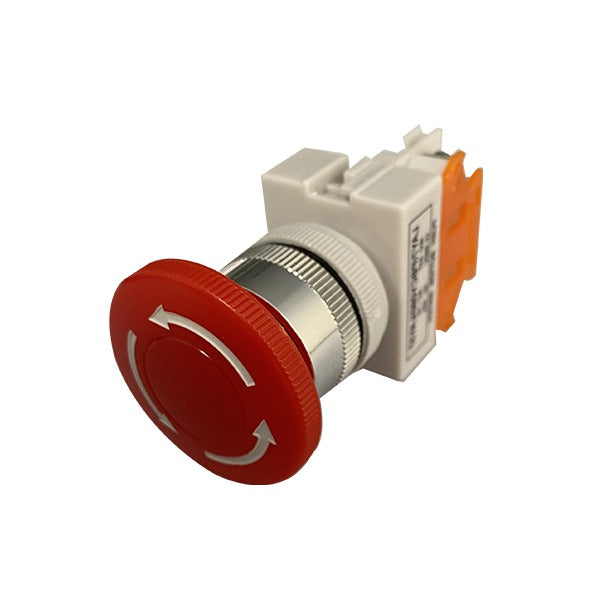 Pulsador Hongo 22MM., Rojo, 1NC STANFORD