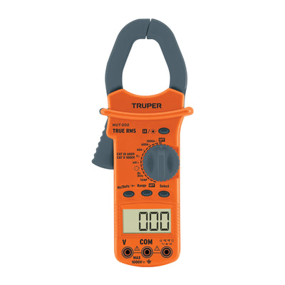 MULTIMETRO DIGITAL CON GANCHO MUT-202 TRUPER