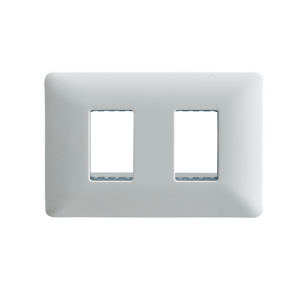 Placa Doble C/Soporte (Blanco) STANFORD