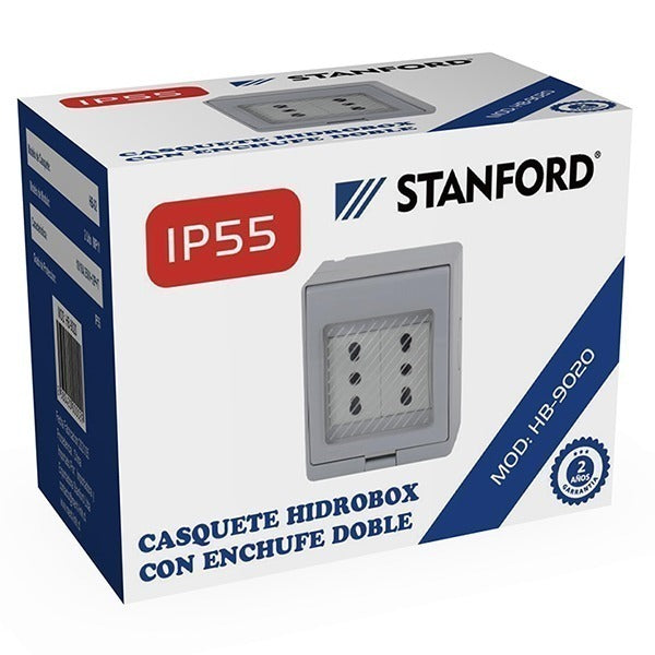 Hydrobox con Enchufe Doble 10/16A STANFORD