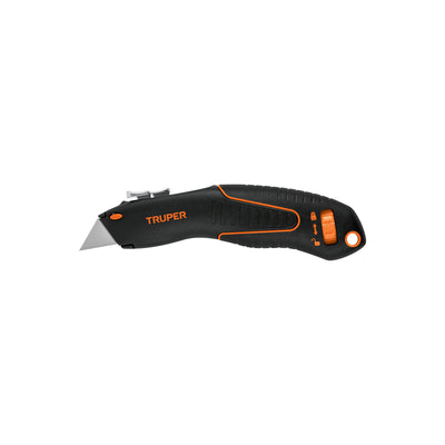 Cuchillo Cartonero Autoretractil 7" Cuerpo Aluminio Truper