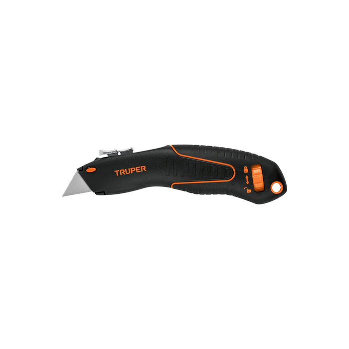 Cuchillo Cartonero Autoretractil 7" Cuerpo Aluminio Truper
