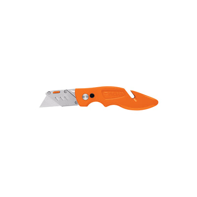 CUCHILLO CARTONERO ABATIBLE 7" CUERPO DE ALUMINIO Y ACERO INOX TRUPER