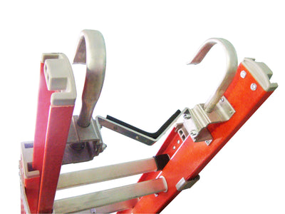 Gancho C/S (32 a 40 Peldaños) para escalera telescópica Fibra de Vidrio Cuprum