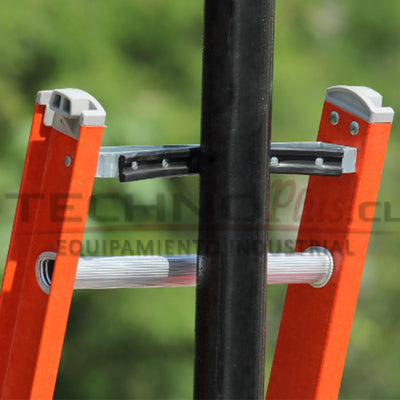 Soporte Rígido en V (32 a 40 Peldaños) para escalera telescópica Fibra de Vidrio Cuprum