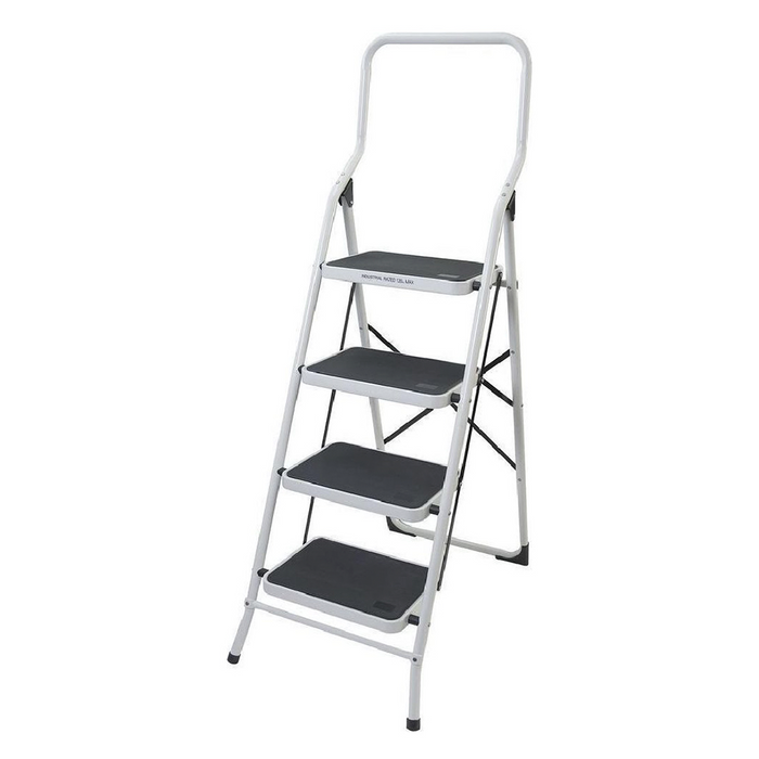 Piso Escalera Plegable con Asa de Seguridad 4 Peldaños - Magna Plus