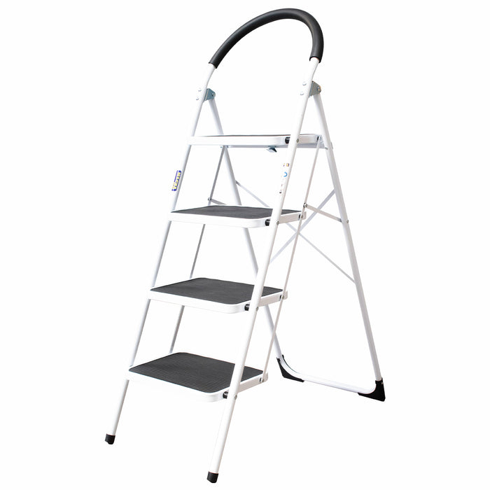 Piso Escalera Plegable con Mango 4 Peldaños - Magna Plus