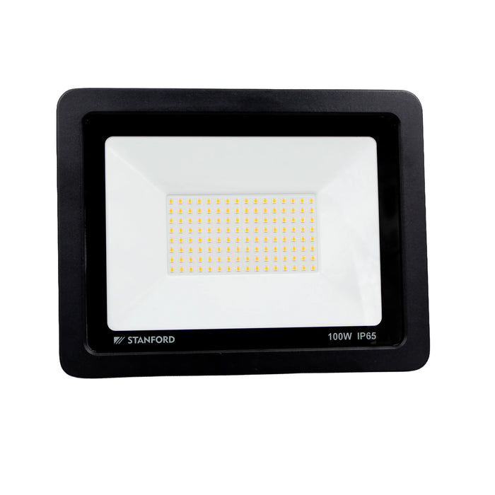 Proyector Slim Negro IP65 100W 6500K STANFORD