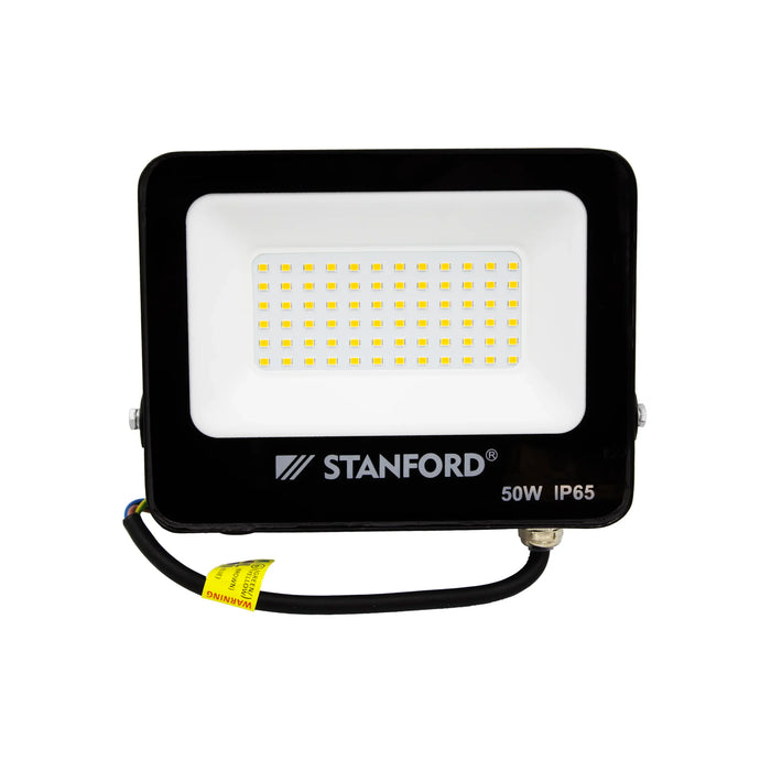 Proyector Slim Negro IP65 50W 6500K STANFORD