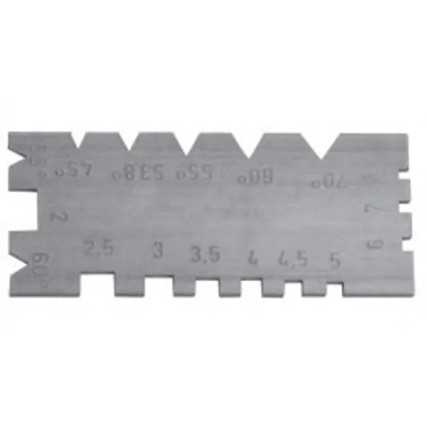 PLANTILLA PARA ROSCAS #370  30º-55º-60º (2213/1)
