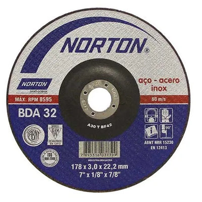 Disco Corte 7" #Bda-32 C/Hundido (10105408)