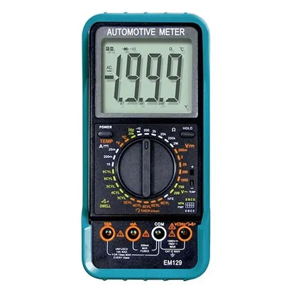 MULTITESTER AUTOMOTRIZ 12 FUNC. (EM129)