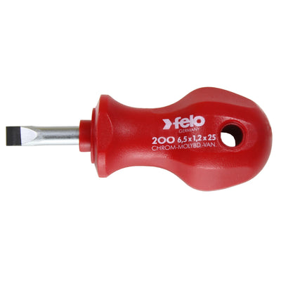 Destornill.Plano6.5X25Mm M/Rojo (20065090)