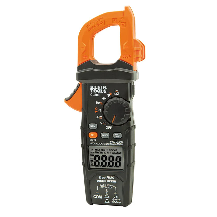 AMPERIMETRO DE TENAZA 600A AC/DC (CL800)(CL2500)