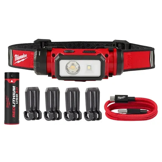 LINTERNA RECARGABLE DE CABEZA HD REDLITHIUM (2163-21)