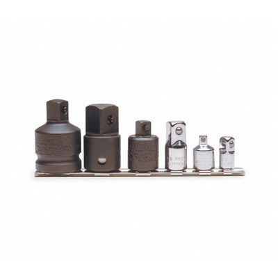 Jgo. Dados C/Adapt. 6 Pz. []1/4"-[] 3/4" (J52006