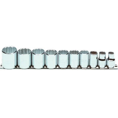 Jgo. Dados []3/8" 5/16"-7/8" S/Acc. (J52118)
