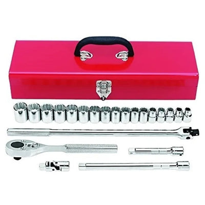 Jgo. Dados []1/2" 10-26 Mm. 18 Pz. (J54210A)