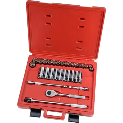 Jgo. Dados []1/2" 10-26 Mm. Corto/Largo (J54214)