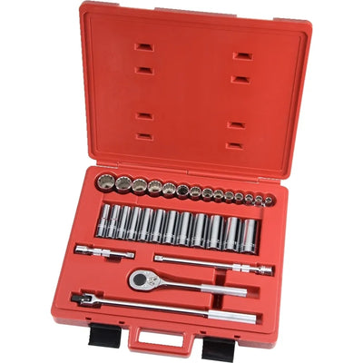Jgo. Dados []1/2" Pulg. Cortos/Largos (J54126)