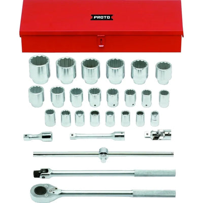 Jgo. Dados []3/4" 21-60 Mm. 28 Pzas (J55202A)