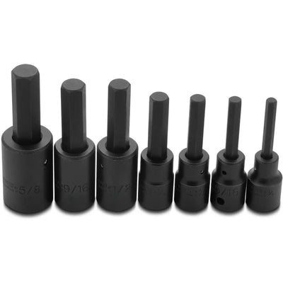 Jgo. Dados Imp. Allen 1/4"-5/8" 7 Pz (J74152)