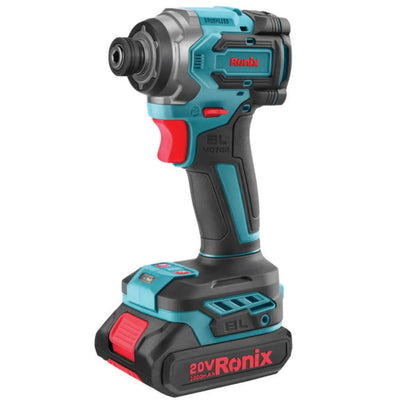 Atornillador De Impacto Ronix 8653 20V Sin Escobillas