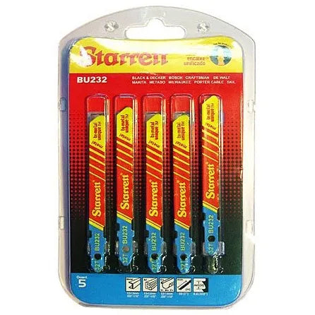 KIT 5 SIERRAS BIMETAL 24DPPX50 MM.  (BU224)