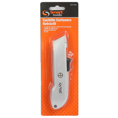 CUCHILLO CARTONERO RETRACTIL DE SEGURIDAD
