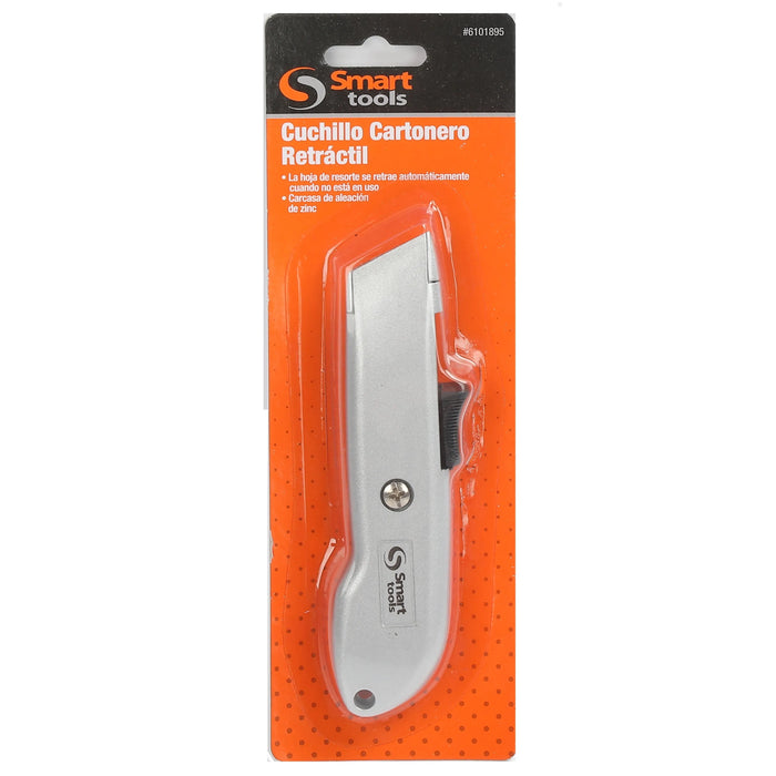 CUCHILLO CARTONERO RETRACTIL DE SEGURIDAD