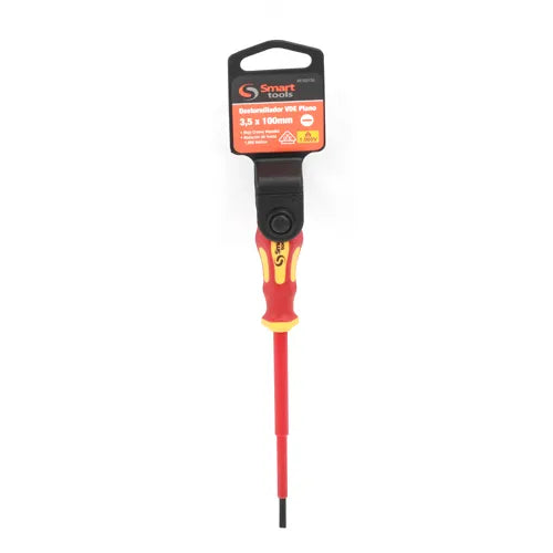 DESTORNILLADOR PLANO 4.0x100MM AISLADO M/PLAST