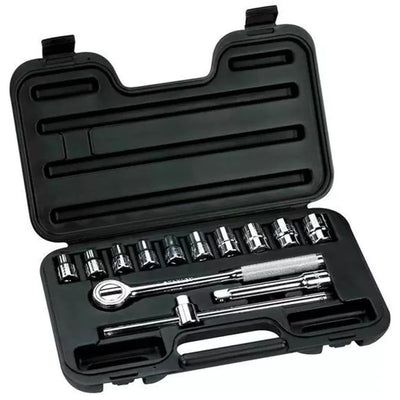Jgo. Dados []1/2" 3/8"- 1", 14 Pzas. (86-503)