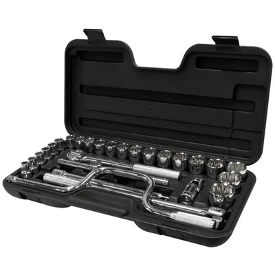 JGO. DADOS []1/2 10-32 MM., 29 PZAS. (86-504)