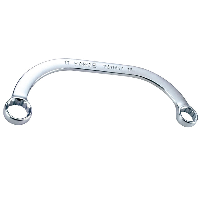 LLAVE CORONA CURVA DE 14X17 MM. (7611417)