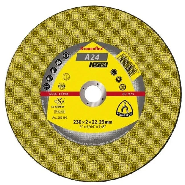 DISCO DE DESBASTE 9.0  #A 24 EXTRA  (323017)