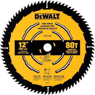 DISCO DE SIERRA 12 80 DIENTES (DWA11280)