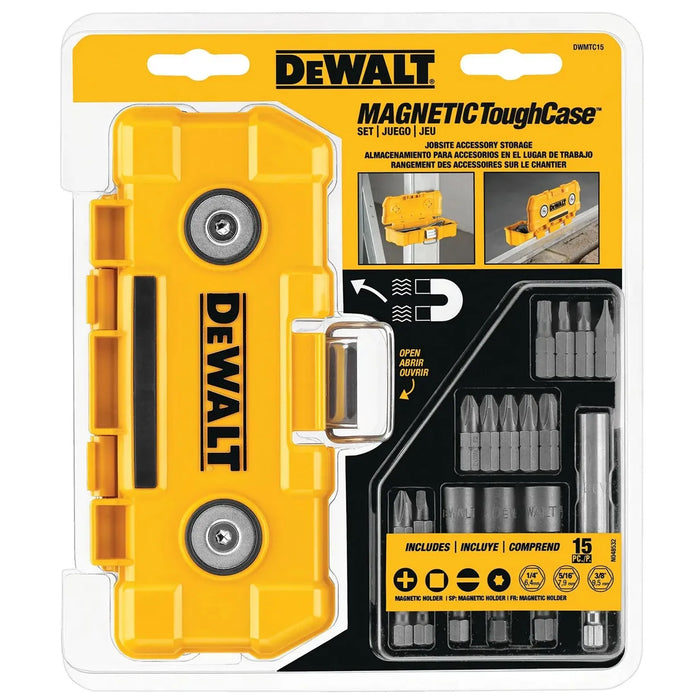 JGO 15 PIEZAS + CAJA MAGNETICA (DWMTC15)