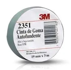 CINTA AISLADORA DE GOMA 19MMx3MT BULK 2351