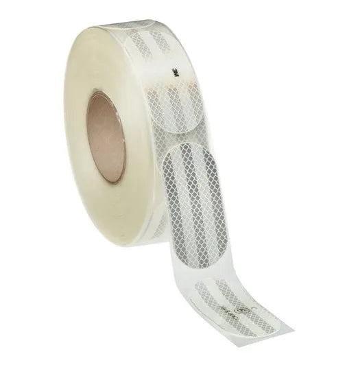 ROLLO CINTA REFLECTANTE 2"x45MT #983-32 ROJO/BLANC