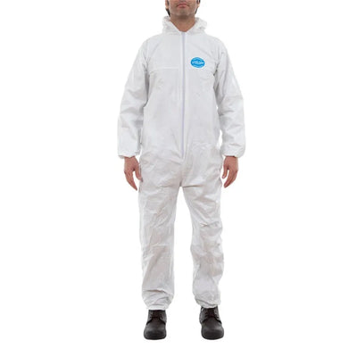 BUZO DESECHABLE STEELGEN BLANCO TALLA L STEELPRO