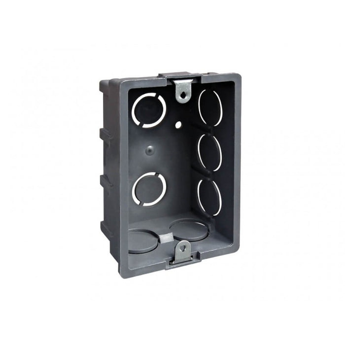 Caja Electrica Tabique C Oreja Metalica Gris Hoffens