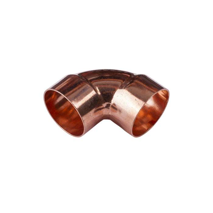 Codo de Cobre 90° para Soldar 1/2" a 1"