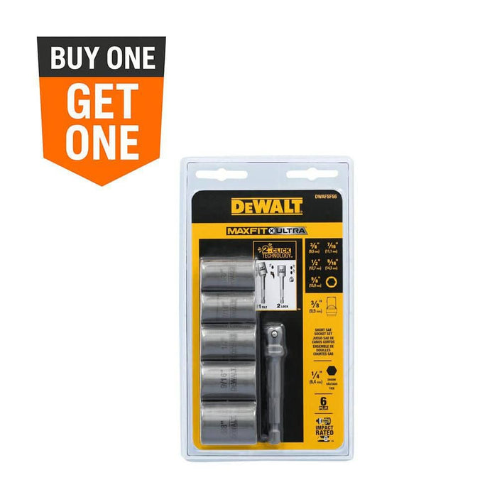 Maxfit Adaptador Socket (6PZAS) DEWALT
