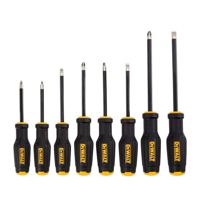SET DE DESTORNILLADORES TOUGHSERIES (8 PC) DEWALT