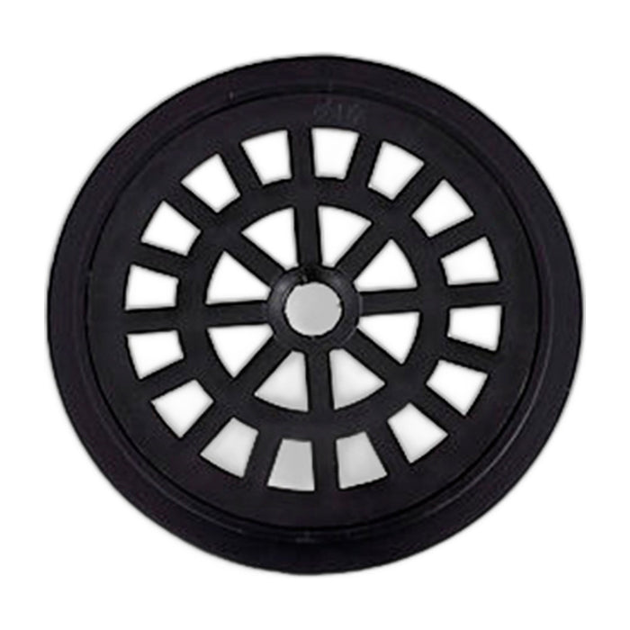 Rejilla Pileta De 4 Redonda Negra Hoffens