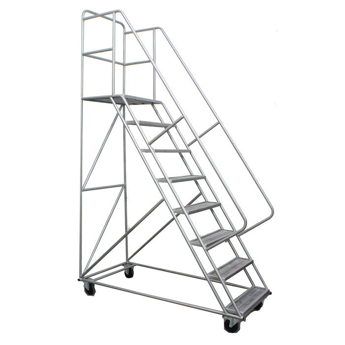 Escalera Tipo Avión de Acero 2,0 m - 8 Peldaños - 150 kg - Magna Plus